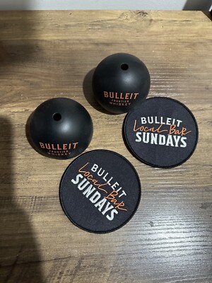 Bulleit Bourbon Whiskey Ball, Sphere Ice Mold