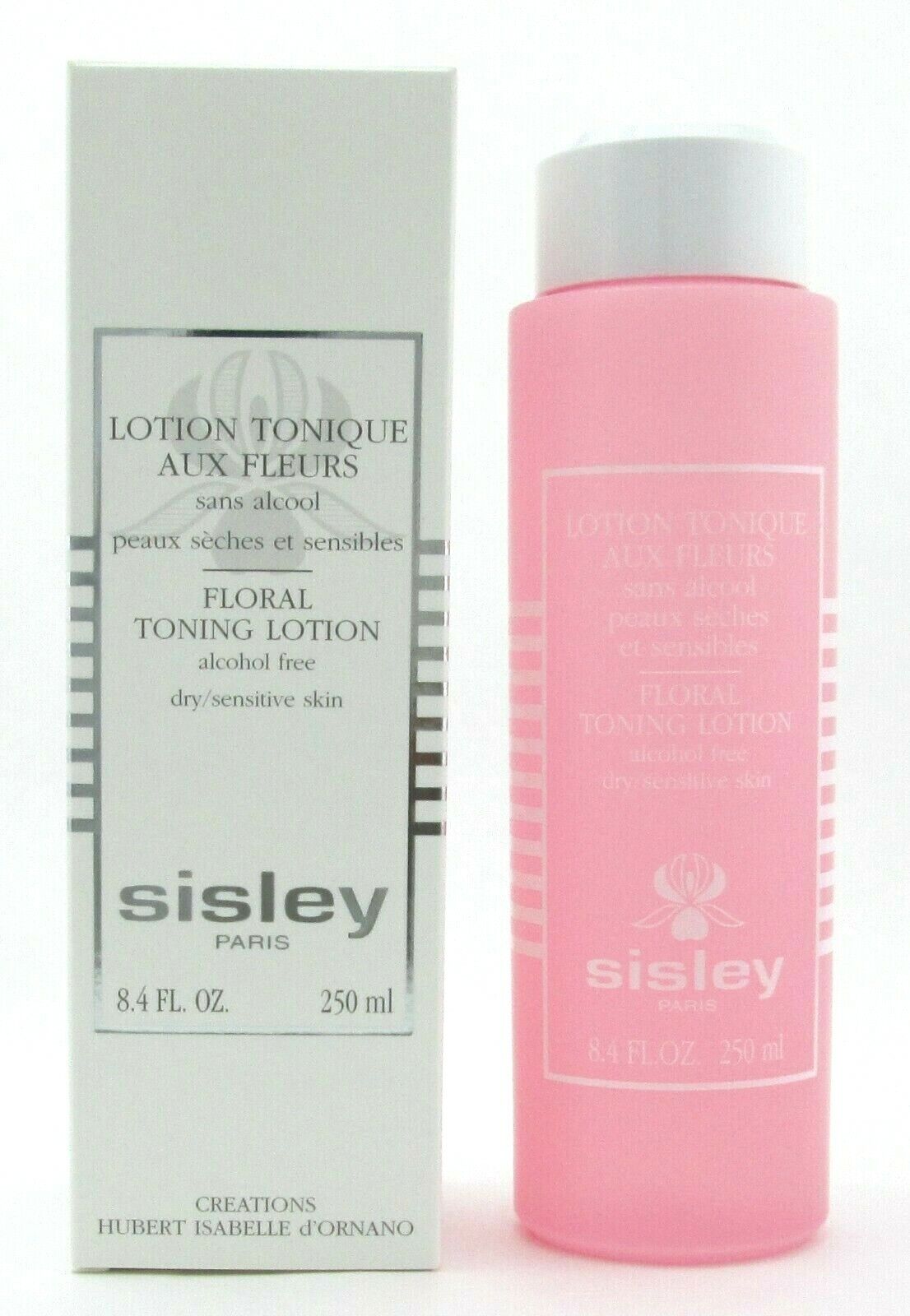 Sisley Floral Toning Lotion Alcohol-Free Dry/Sensitive Skin 8.4 oz./ 250 ml. New