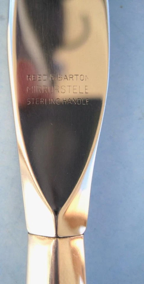 4 esparcidores de mantequilla de diamante Barton con mango de ley hoja de acero inoxidable de 6,8 pulgadas Foto 3 de 4