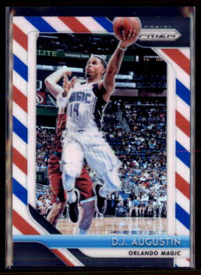 2018-19 Prizm Red White Blue D.J. Augustin Orlando Magic #129 