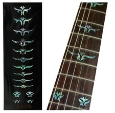 Fretboard Markers Inlay Stickers Decals for Guitars Bass - Tailored Leaves - A