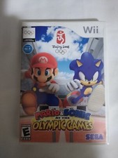 Mario And Sonic At The Olympic Games Wii case and insert only
