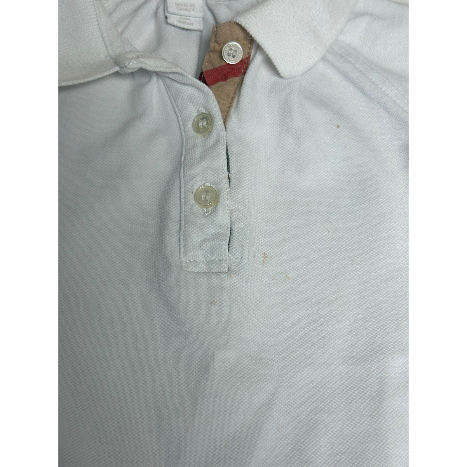 Burberry Children's Cali Smocked Polo Dress Kids Girls Size 18M Luxury Classic thumbnail 8