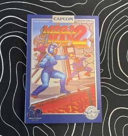 Mega Man 2 NES - 30th Anniversary iam8bit Blue Legacy Cartridge Collection