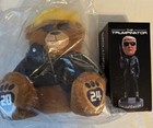 🇺🇸 ‘24 Trumpinator Donald Trump Teddy Bear & Bobblehead "I'll be Back" 10.25"H — photo 1