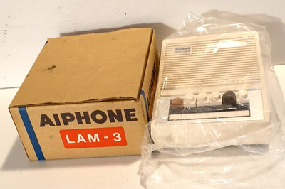 AIPHONE Model LAM-3 Analog Audio-Only Master Station Intercom Vintage NEW in Box