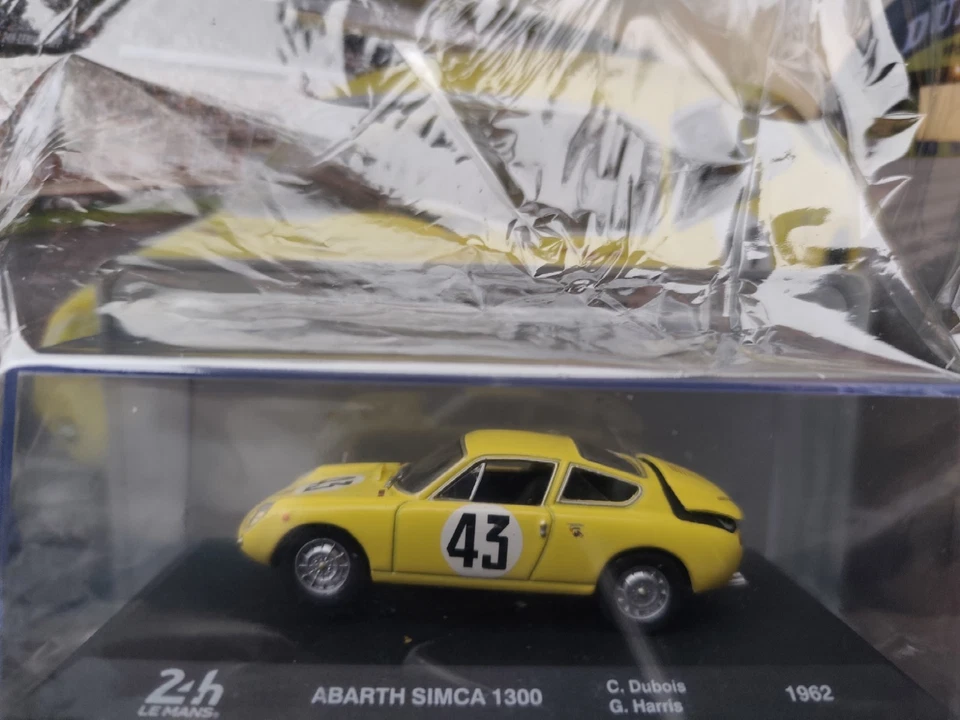 SIMCA ABARTH 1300  (1962 ) 24H LE MANS COLLECTION N.#77 1/43 - Immagine 3 di 4