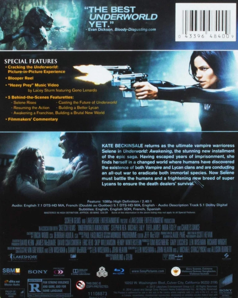 New Steelbook Underworld: Awakening (Blu-ray) Foto 2 de 3