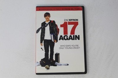 17 Again DVD Zac Efron Matthew Perry Leslie Mann