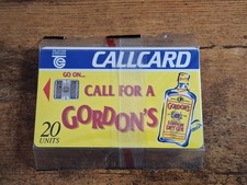Ireland CallCard "Gordon's Dry Gin", mint in wrapper, 10/1994, 20 Units