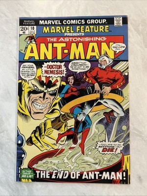Marvel Feature #10 (Marvel Comics July 1973) 7.5 VF- Avengers Appearance