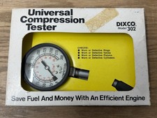 Vintage Dixco Professional Compression Tester Model 302 Dixco Made In Usa Wbox