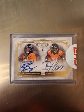 2013 Topps Museum Dual Signature Series Peyton Manning, Demaryius Thomas