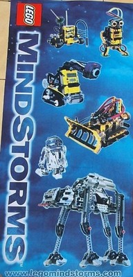 LEGO Display Flag Mindstorms Old Star Wars Banner Factory New And Sealed