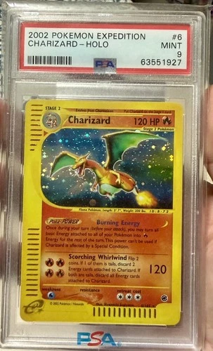 Expedition Charizard PSA 9
