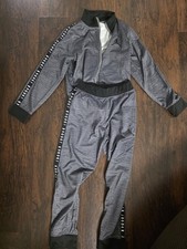 Jordan Boys Heathered Gray Track Pants Jacket Set And Another Track Set 6-7