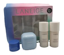 LANEIGE Strong Barrier Minis Cream Skin Toner Moist. Water Bank Sleeping Mask