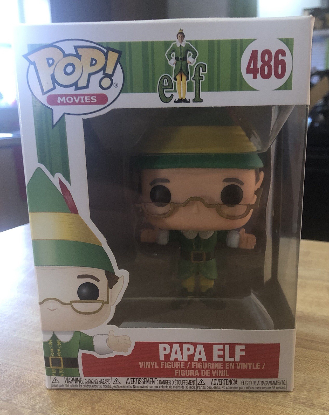 Funko POP!  Elf: Papa Elf - 486 Movies vinyl figure