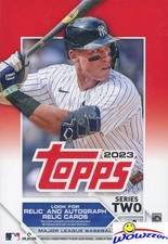 2023 Topps Series 2 Baseball EXCLUSIVE HANGER Factory Sealed Box-67 New Cards!