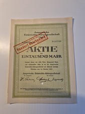 Amperwerke Electricity-Aktiengesellschaft 1923
