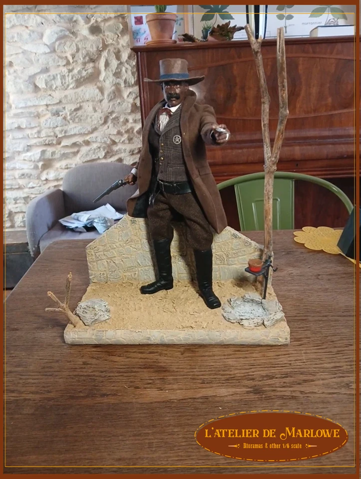 Diorama 1/6 scale western camp - Photo 1/4