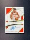 2020-21 Panini Immaculate Shadowbox Signatures Auto De'Andre Hunter 32/99 XV44