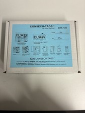 Versa-Tags Consecu-Tags 125 Sets Auto Dealer ...