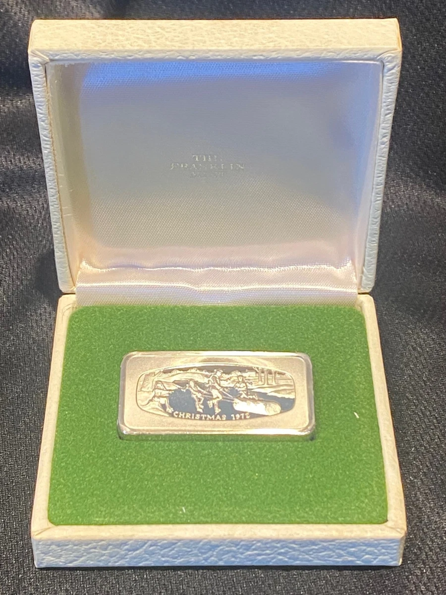 franklin mint christmas ingot products for sale | eBay