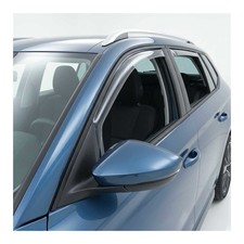 Windabweiser Regenabweiser Satz für Skoda Kamiq 2019-2023 Schwarz Windschutz 4x