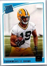 2018 Donruss #343 Equanimeous St. Brown
