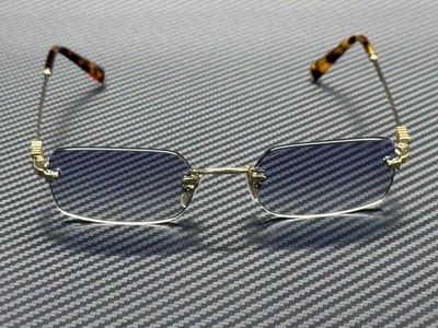 MIU MIU MU B50S ZVN80O Pale Gold Blue Gradient Women's 52 mm
