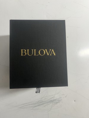 Bulova 96L317 Classic Crystal Stainless Steel Quartz Ladies Watch / NEW WITH TAG