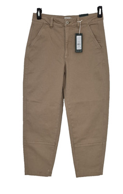 Alpine Design Pants Womens 6 Sahara Sand Pre-Washed Barrel High Relaxed Leg NEW