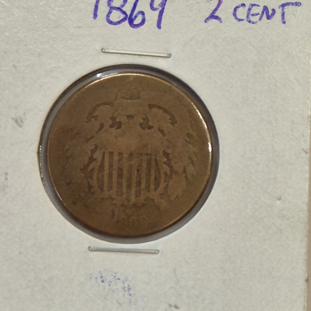 1869 Year US Two Cents for sale | eBay