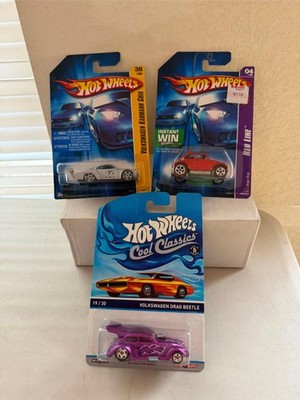 Hot Wheels Volkswagen Karmann Ghia - Baja Bug Red Line - Drag Beetle C20