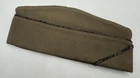 WW2 era US Army Military Overseas Garrison Side Cap Officer Wool Size 6-7/8