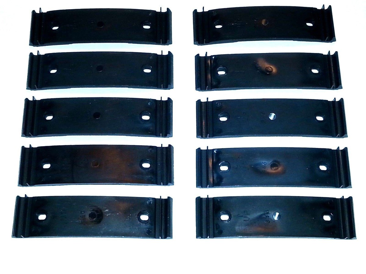 10-Piece Upper Body Side Trim Molding Clips For 1969-72 Chevy GMC Pickup Trucks - Black 9 thumbnail image