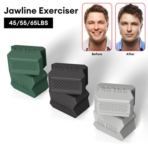 Jawline Exerciser Mouth Exercise Fitness Toner Ball Face Neck Jaw Trainer Toning - Picture 2 of 23