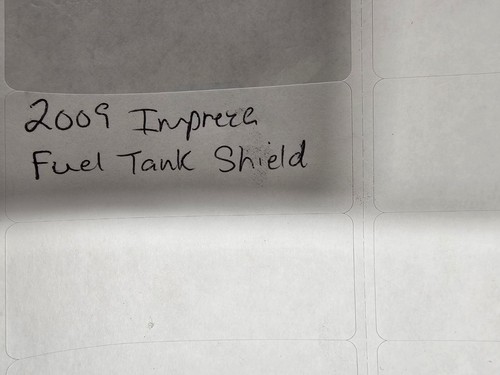 2009-2013 Subaru Forester Exhaust Heat Shield 09-13 - Picture 3 of 3