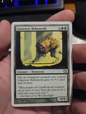 MTG - LLANOWAR BEHEMOTH 1X- CORE SET 9TH EDITION - UNCOMMON - CREATURE - NM