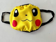 pokemon pikachu face mask cover 5pcs set Anime reuseable washable NEW