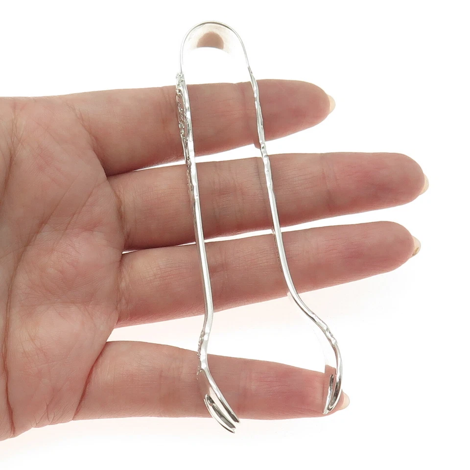 Антикварные щипцы для сахара в стиле ар-деко 1936 King Edward из стерлингового серебра 925 пробы GORHAM - Изображение 2 из 4