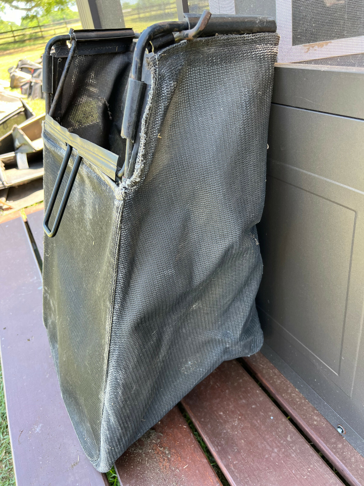 MTD Mower Grass Catcher Bag & Frame 7640310A, 9640309, 7640311 (1983ROUGH) eBay