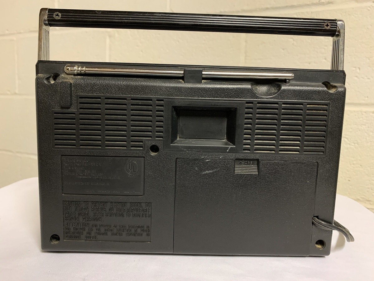 National Panasonic２BANDラジオ　RF-656　1000GX National Panasonic Radio Two Band Radio National MW-SW 2BAND