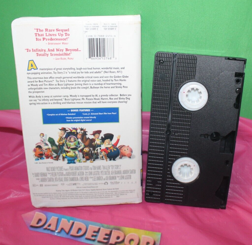 Disney Pixar Toy Story 2 VHS Movie eBay