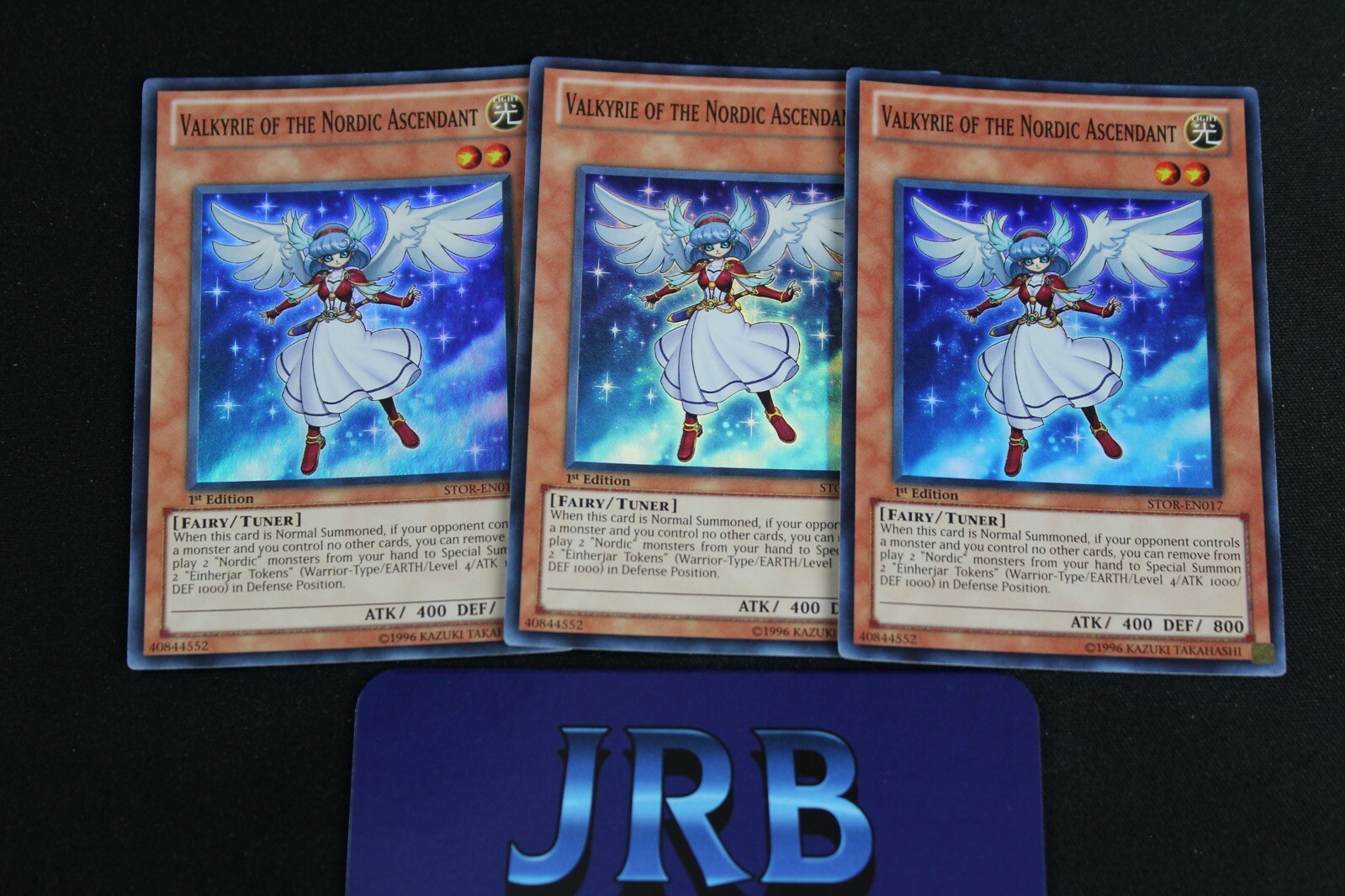 YUGIOH! VALKYRIE OF THE NORDIC ASCENDANT STOR-EN017 1ST SUPER X3 | eBay