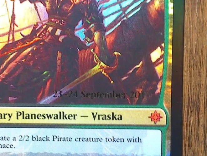 MTG - Vraska Relic Seeker / PRERELEASE Ixalan - 2017 NM Pack Fresh. STUNNER - Image 2 of 3