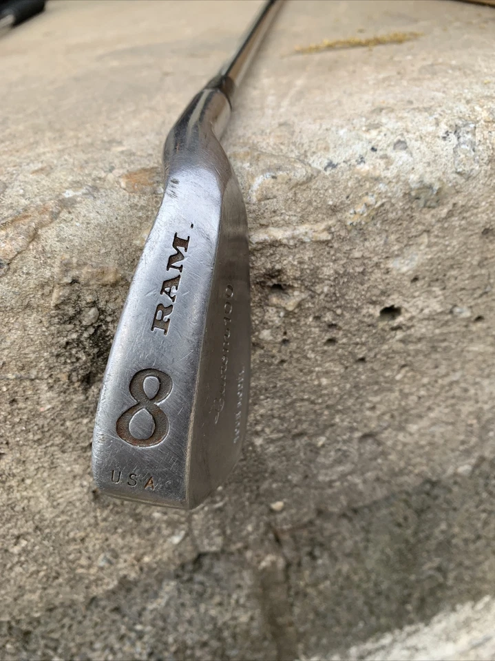 Ram Custom 100 Tour Modelo 8 Hierro Rígido Flex Eje de Acero Nuevo Empuñadura Foto 2 de 4