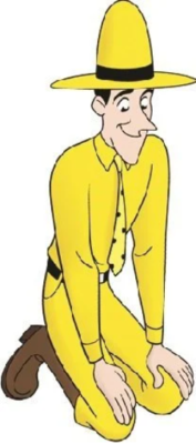 in Curious George Man in the Yellow Hat Decal Monkey Removable Peel Self  Stick