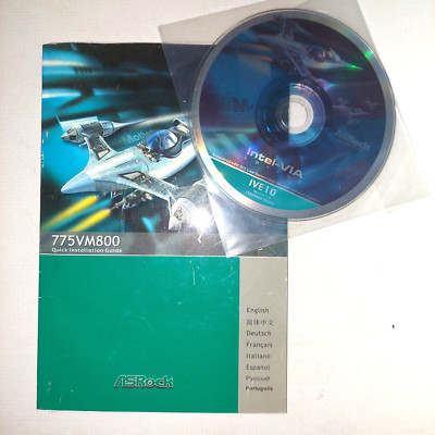 Handbuch Manual User Guide für Mainboard ASRock 775VM800